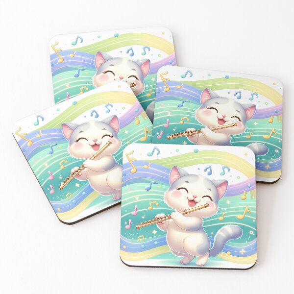 Item preview, Please Sing Along With The Piccolo Playing Kitten! designed and sold by NoelaniArt.