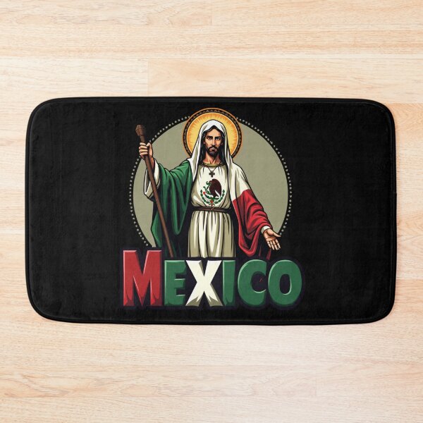 Item preview, San Judas Tadeo con Bandera de México  designed and sold by ArtFromBeyond.