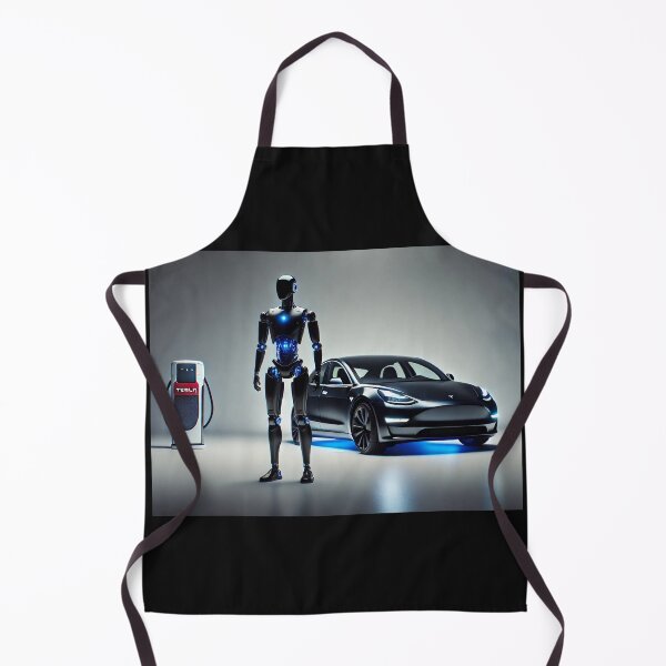 Item preview, tesla bot designed and sold by TEEJAMBOREE.