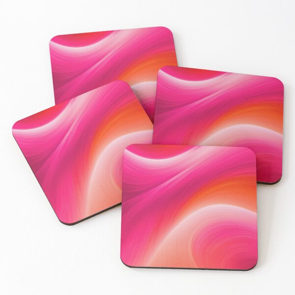 Item preview, Hot Pink to Orange Shower Curtain designed and sold by MyDesigneStore.