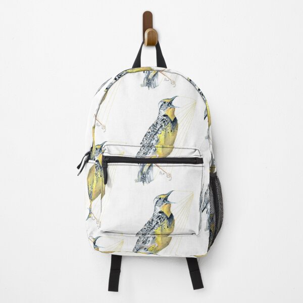Item preview, Watercolor Western Meadowlark Print designed and sold by SchmeckStudio.