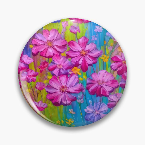 Item preview, Vibrant Floral Artwork 7 designed and sold by HelkoryoArt.