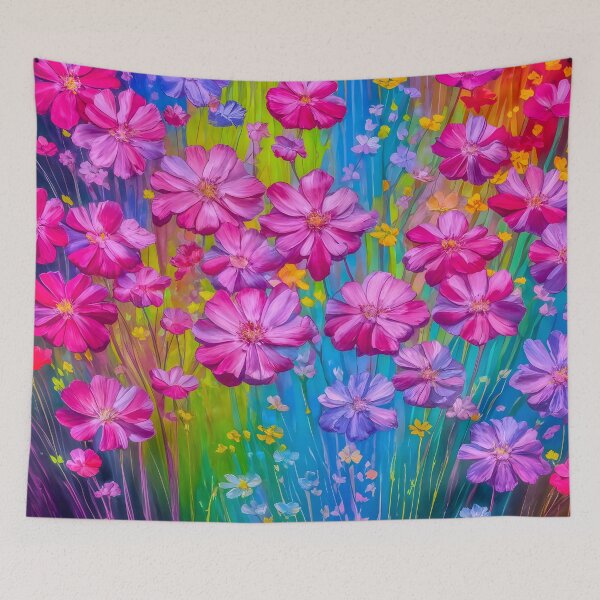 Item preview, Vibrant Floral Artwork 7 designed and sold by HelkoryoArt.