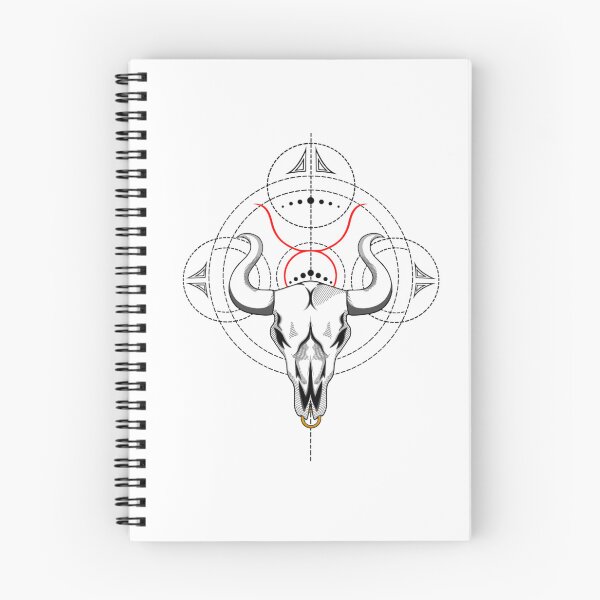 Item preview, Taurus Skeleton designed and sold by Cosmic Aura Art.