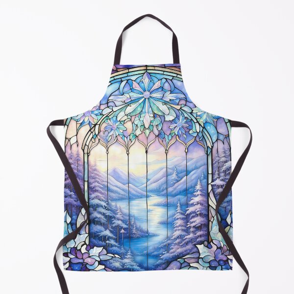 Item preview, Stained Glass Christmas Fantasy designed and sold by LaRoach Digital Arts.