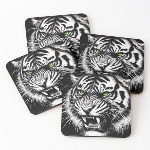 Item preview, angry tiger designed and sold by PrintYourStyle.