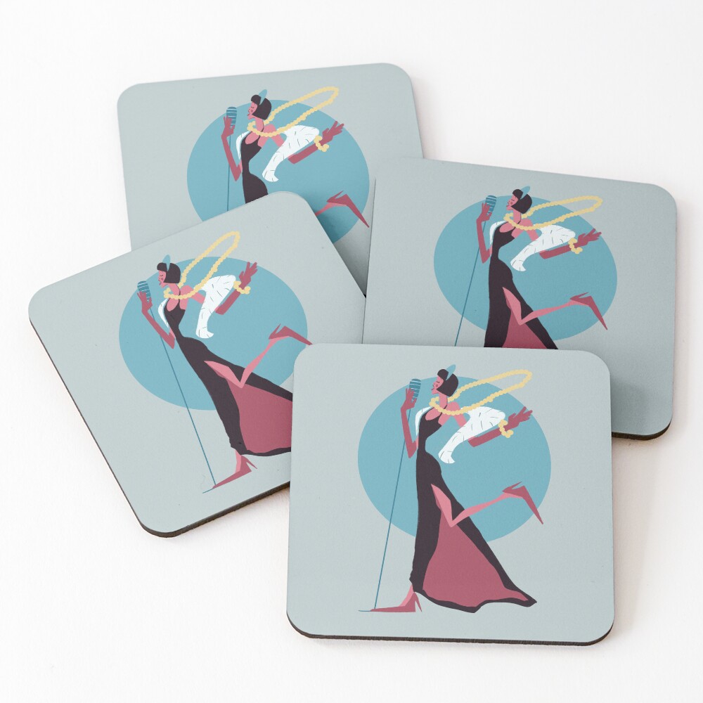 Item preview, Coasters (Set of 4) designed and sold by UVAART.