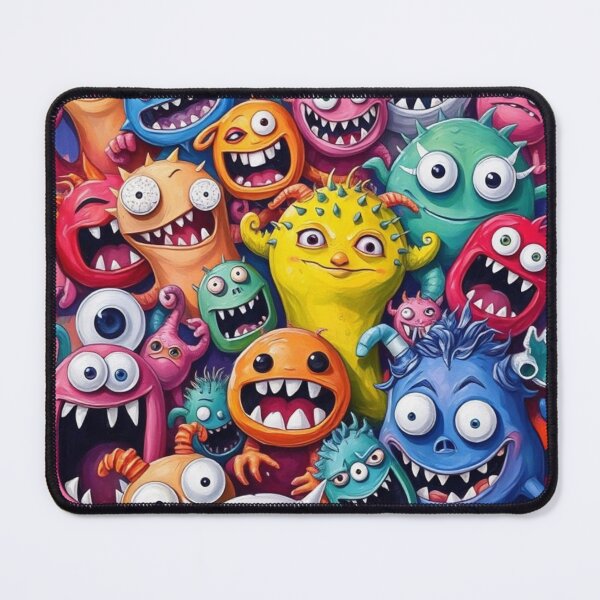 Item preview, CUTE FUNNY SILLY AESTHETIC MONSTER ART #18 designed and sold by Arts4U.