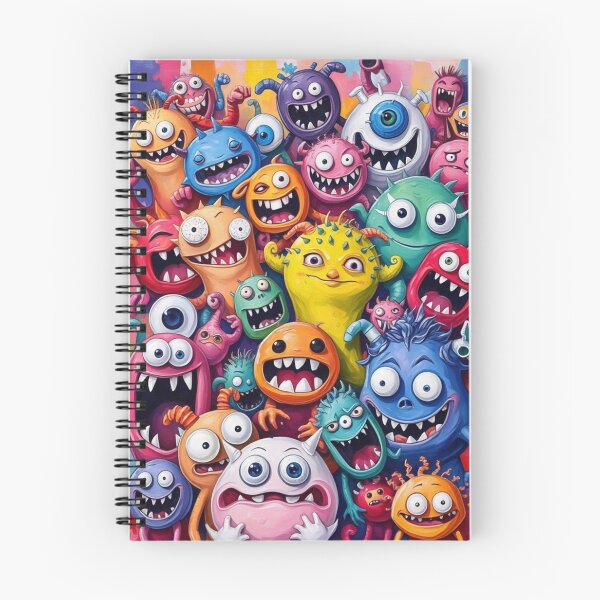 Item preview, CUTE FUNNY SILLY AESTHETIC MONSTER ART #18 designed and sold by Arts4U.