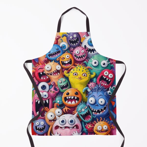 Item preview, CUTE FUNNY SILLY AESTHETIC MONSTER ART #18 designed and sold by Arts4U.