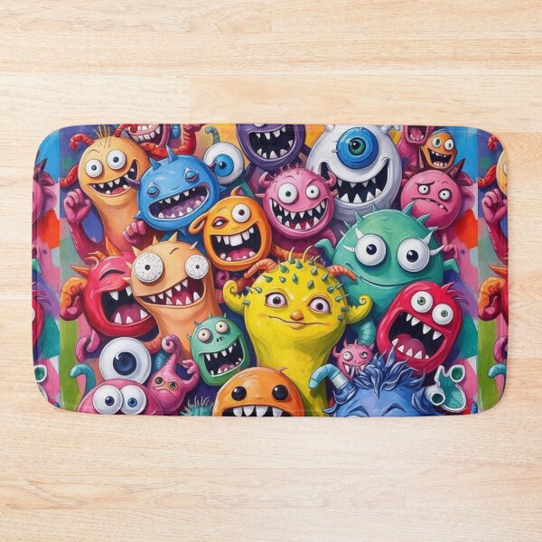 Item preview, CUTE FUNNY SILLY AESTHETIC MONSTER ART #18 designed and sold by Arts4U.