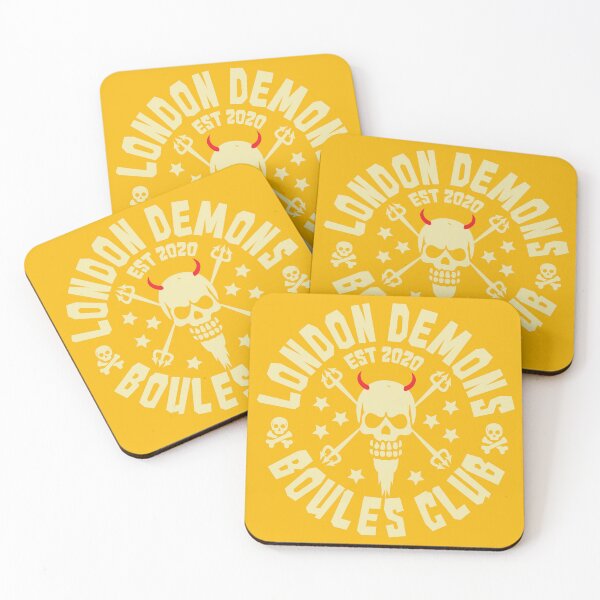 Item preview, Badge for the very competitive London Demons Boules Club designed and sold by KoandZo.