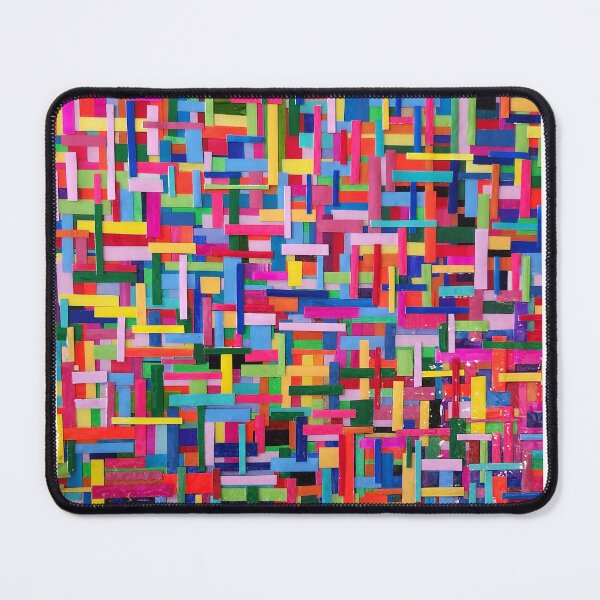 Item preview, Mosaic Original Colorful Puzzle Art designed and sold by ResinArtbyTana.