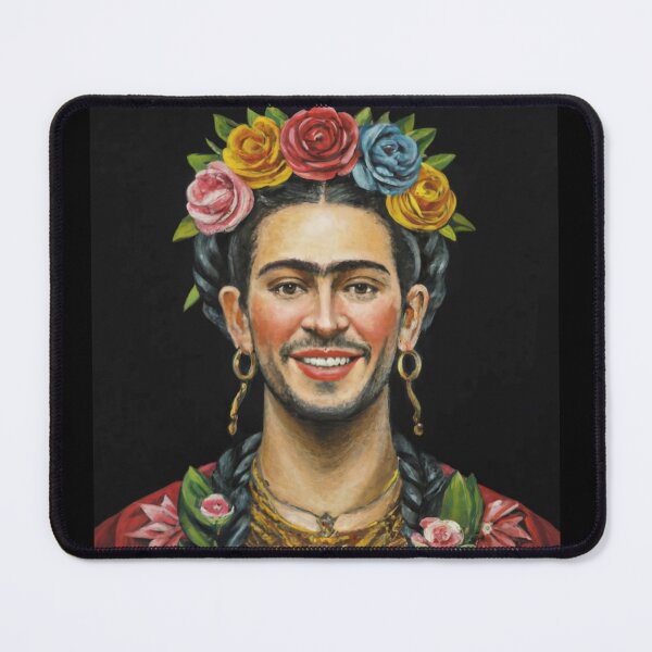 Item preview, Guy like Frida with flowers in artistic romantic Kahlo style for thanksgiving party gifts designed and sold by thankful-loco.