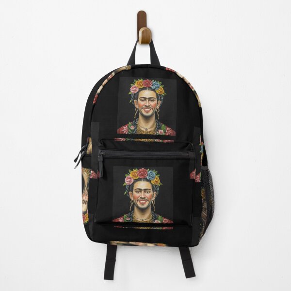Item preview, Guy like Frida with flowers in artistic romantic Kahlo style for thanksgiving party gifts designed and sold by thankful-loco.