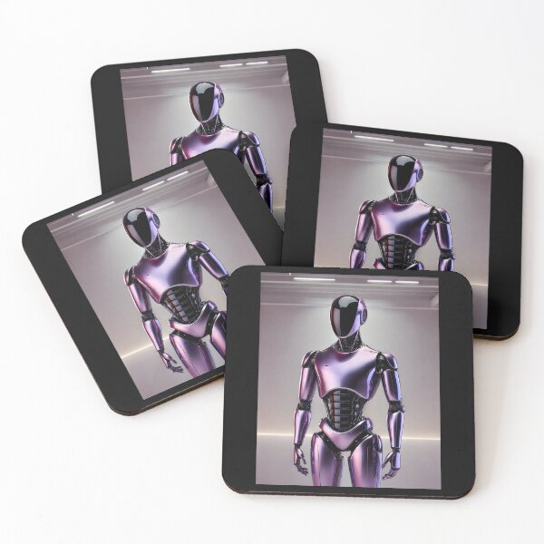 Item preview, tesla bot designed and sold by TEEJAMBOREE.