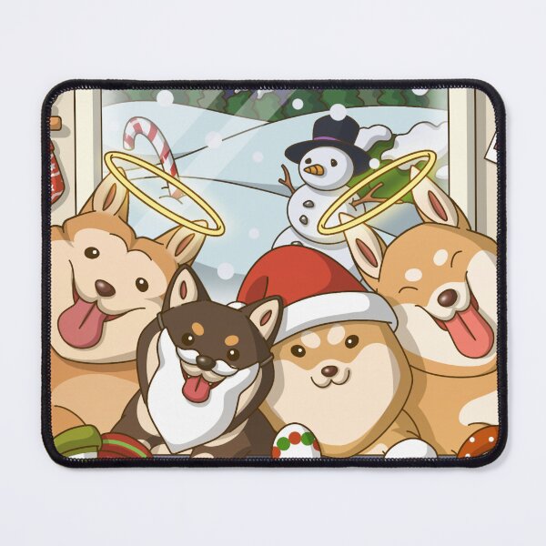 Item preview, Christmas with Kasami, Dakodah, MeiMei, and Kiyoshi designed and sold by Kyna Arts.