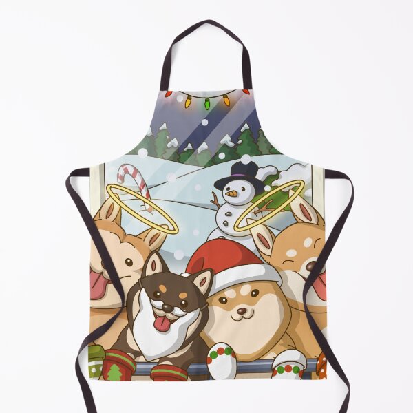 Item preview, Christmas with Kasami, Dakodah, MeiMei, and Kiyoshi designed and sold by Kyna Arts.