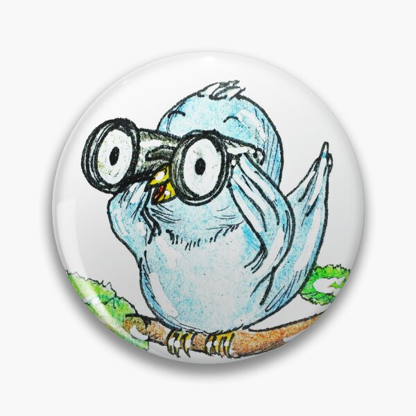 Item preview, People-Watching Bird designed and sold by Marian Hayes.