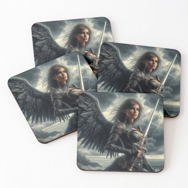 Item preview, Female death warrior designed and sold by PrintYourStyle.