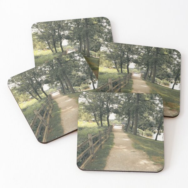 Item preview, Sepia-Tinted Rustic Country Lane with Fence designed and sold by CountyKent.