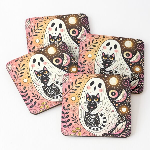 Item preview, Ghosts and Cats designed and sold by Crimson-Spell.