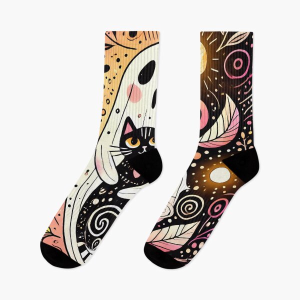 Item preview, Ghosts and Cats designed and sold by Crimson-Spell.