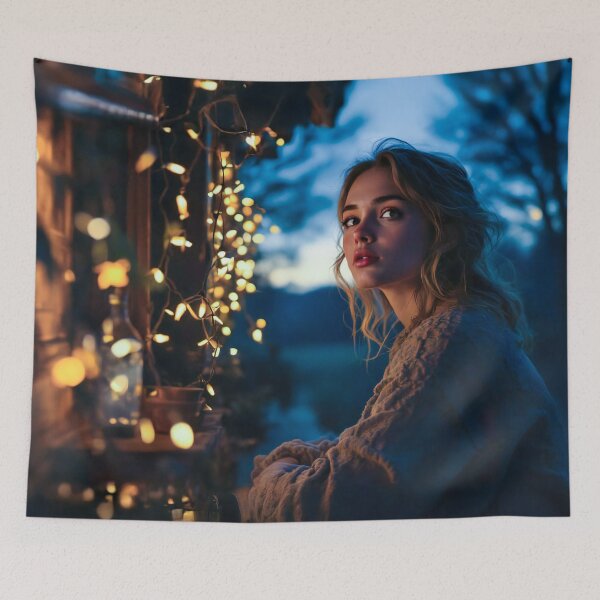 Item preview, The Autumnal Lady designed and sold by PictureNZ.