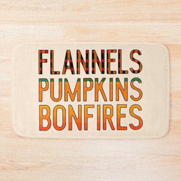 Item preview, Flannels, pumpkins, and bonfires. designed and sold by Artistkhg.