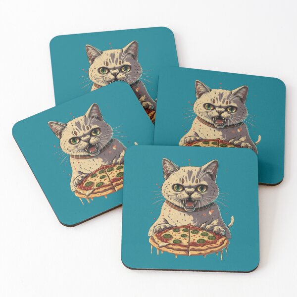 Item preview, Cheesy Pizza Cat Delight designed and sold by NiRia Spot.