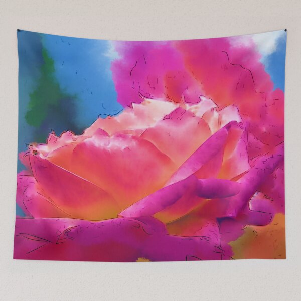 Item preview, Soft Rose Bloom In Red and Purple designed and sold by KirtTisdale.