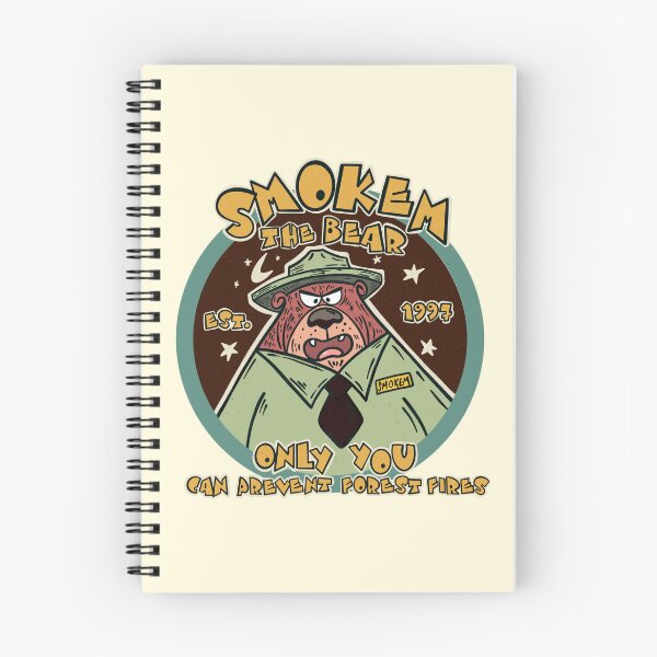 Item preview, Smokem the Bear designed and sold by tracibeilharz.