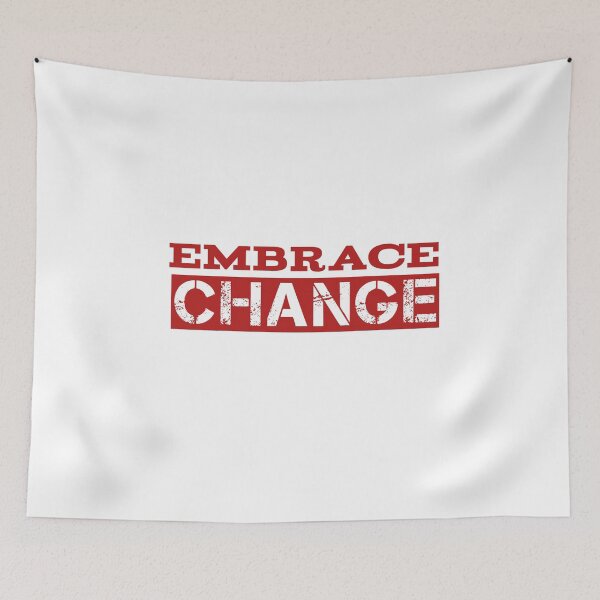 Item preview, Embrace change design is very suitable for t-shirts and sweaters designed and sold by Nopidesign-.