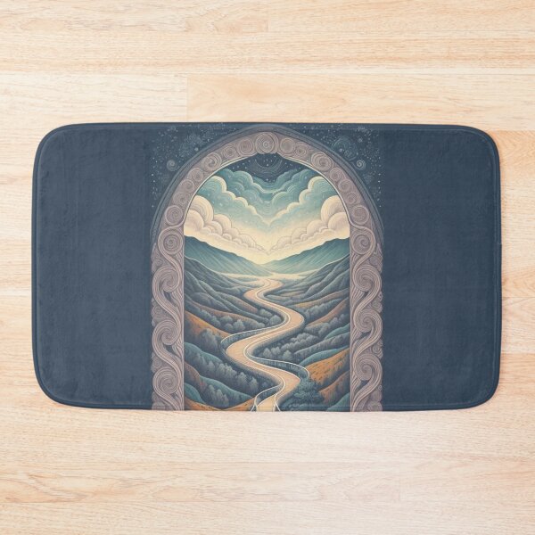 Artikelvorschau, Trippy Mountain Hippy Deadhead, gelbe Backsteinstraße entworfen und verkauft von AuroraXGreen.