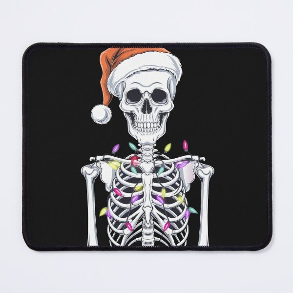 Item preview, Copia de Festive Skeleton with Santa Hat and Lights designed and sold by hassanimarket7.