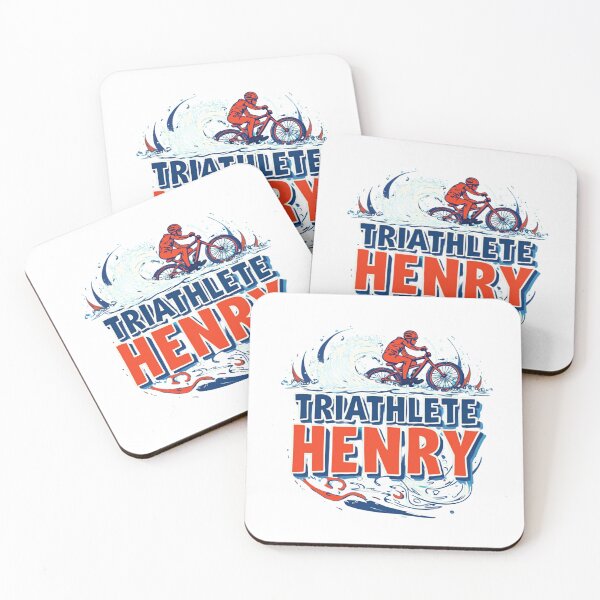 Item preview, Dynamic Triathlete Henry - Swim, Bike, Run designed and sold by Triathlongram.