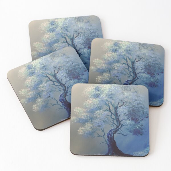 Item preview, Blue cotton tree designed and sold by RawlingsArt.