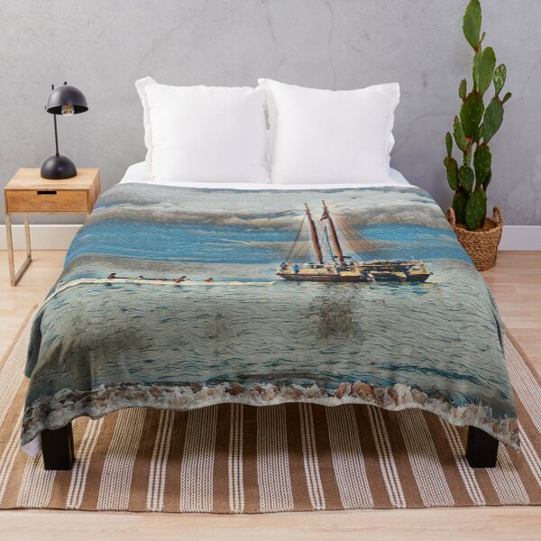 Item preview, Wailea Canoe & Ship designed and sold by Scurvy Dawg Design.