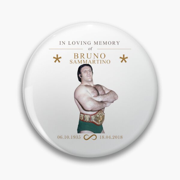 Item preview, In loving memory of Bruno Sammartino designed and sold by eeternalrestt.