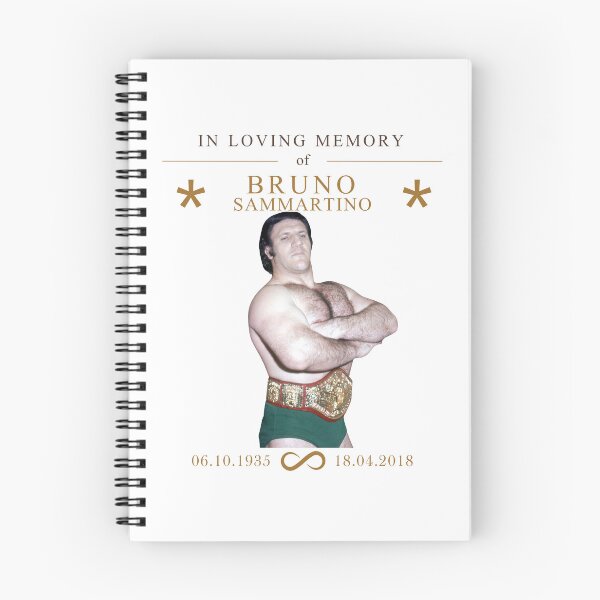 Item preview, In loving memory of Bruno Sammartino designed and sold by eeternalrestt.