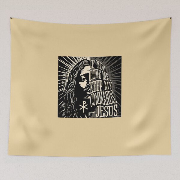 Item preview, Jesus Keep My Commands designed and sold by quiggleton.