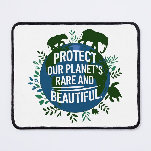 Item preview, Protect Our Planet’s Wildlife – Endangered Species & Biodiversity Conservation designed and sold by harmzk90.