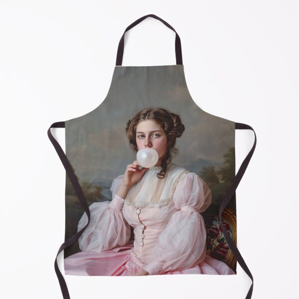 Item preview, Victorian lady with gum designed and sold by TrendyArtInk.