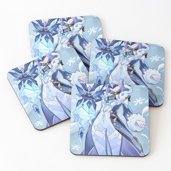 Item preview, Fatui Cryo Cicin Mage | Genshin Impact TCG designed and sold by kazatodoesart.