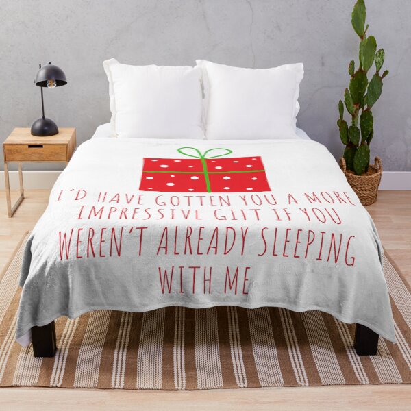 Item preview, I'd Have Gotten You A More Impressive Gift If You Weren't Already Sleeping With Me. Xmas Humor. Rude, Offensive, Inappropriate Christmas. Red designed and sold by That Cheeky Tee.