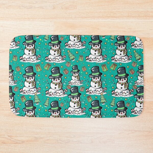 Item preview, Happy Christmas Snowmen on Bermuda Bay designed and sold by Jessica Erin.