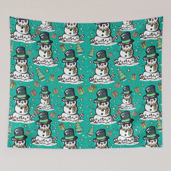 Item preview, Happy Christmas Snowmen on Bermuda Bay designed and sold by Jessica Erin.