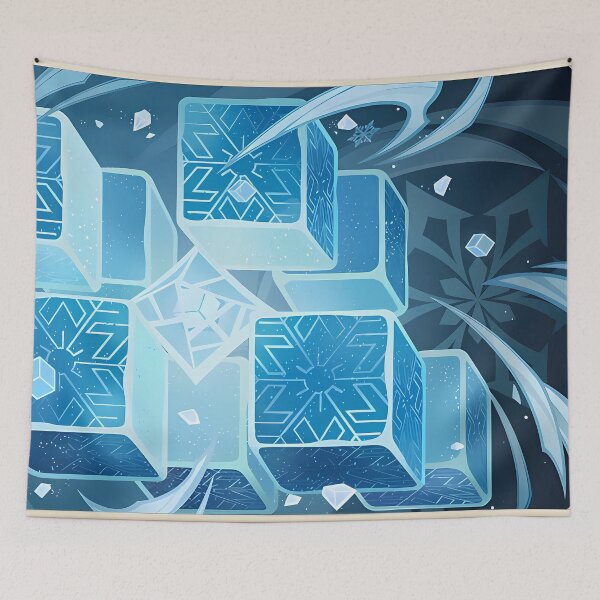Item preview, Cryo Hypostasis | Genshin Impact TCG designed and sold by kazatodoesart.