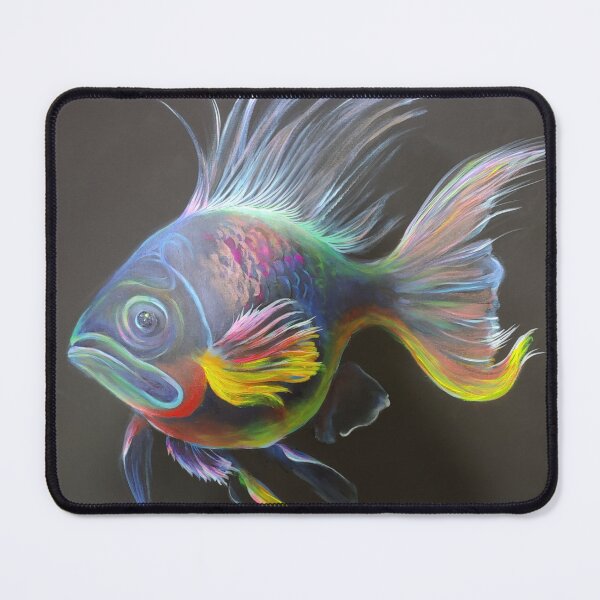 Item preview, Fluorescent fish with a frown designed and sold by RawlingsArt.