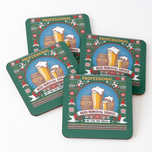 Item preview, Ugly Christmas Beer Lover Beer removal funny Xmas Sesh wear designed and sold by MERCH HQ.